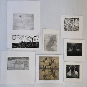 Lot 83 - Bill Offord (1944 - ) large group of unframed etchings and aquatints, s