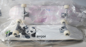 Lot 118 - 2 x AS NEW (still in plastic bags) Kids Skateboard Set-ups - 7 75 Enjo