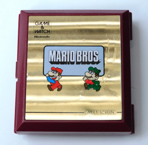 Lot 176 - Retro Nintendo Game & Watch Multi Screen Hand Held Computer Game -