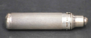 Lot 181 - Hallmarked Birmingham c1942 Sterling Silver Pocket Torch - Cohen &amp