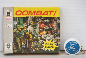 2 pces Australian Kids items inc Fanta Teal Championship Yo Yo & Boxed Comb