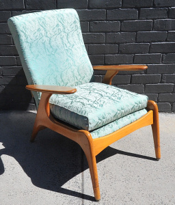 Lot 2 - Mid Century Modern Australian Fler SC55 Arm Chair - VGC w all Original U