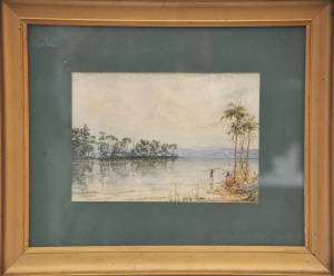 Lot 116 - Charles Edward Hern (Britain, Australia 1848-1893) Framed Watercolour