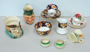 Lot 140 - Group lot vintage English china inc Royal Albert 1920s Trio, Creamer &