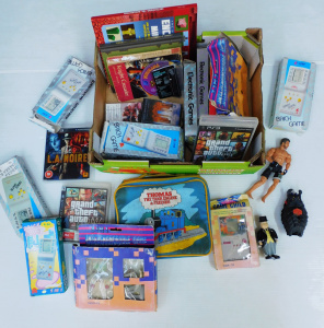 Lot 25 - Mixed lot of vintage and modern video games inc GTA IV, GTA V, LA Noir