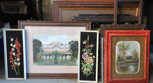 Lot 40 - Group lot - Painting, pictures, frames etc - Brian Simcox Watercolour '