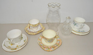 Lot 79 - Mixed Group vintage inc Trios - Queen Anne, Tuscan & Sutherland, Cr