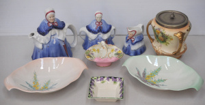 Lot 92 - Group of quality vintage English ceramics inc Woods Little of Lady tea