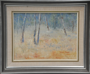 Lot 109 - Helen A'Beckett Read (nee Boyd) (1903 - 1999) Framed Oil Painting on C