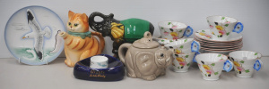 Lot 143 - Group lot Vintage Decorative Ceramics - part 1930s Japanese Art Deco t