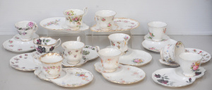 Lot 154 - Large Group Royal Albert Tennis - Hostess sets inc Evesham, Dimity Ro