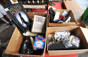 3 x Boxes of Mixed Items incl Assorted Playing Cards, Costume Jewellery, Homewar