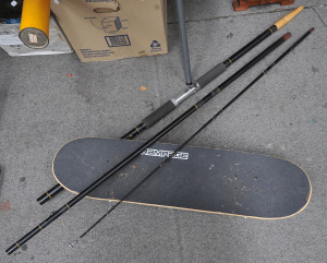 Jarvis Walker Three Piece Surf Road & Rampage Branded Skateboard