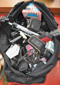 Lot Assorted Cameras & Accessories incl