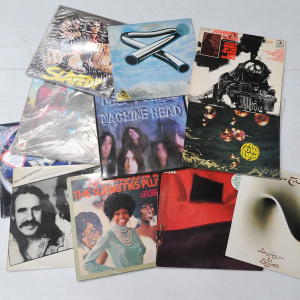Lot of Vinyl LP Records incl Diane Ross & the Supremes, Billy Joel, Deep Pur
