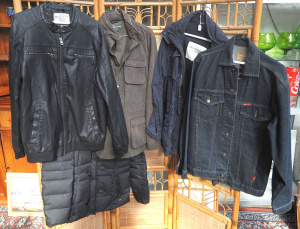 Lot 19 - 5 x Mens Jackets incl Abercrombie & Finch, Slate & Stone, Maddo