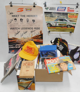Lot 58 - Large group of motoring magazines, books and ephemera inc The Original