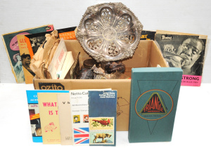 Lot 60 - Mixed lot of vintage and modern items inc vintage Esky with hinged lid,