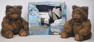 Lot 96 - 3 x retro robotic animal toys inc boxed Mega-Byte remote controlled dog