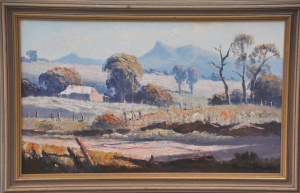Lot 114 - Leon William Hanson (1918 - 2011) Framed Oil Painting - The Grampians