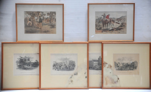 Lot 115 - Samuel Thomas Gill (1818 - 1880) Group of Colour Lithographs & Eng
