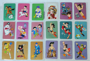 Lot 126 - Group vintage Japanese Animation SWAP Cards inc Astro Boy, Thunderbird