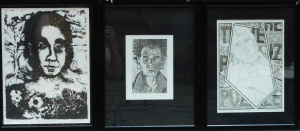 Lot 143 - 3 framed, signed and numbered Australian Modernists works on paper by