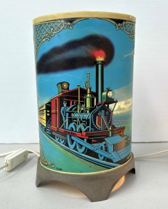 Lot 206 - 1960+ Locomotive Motion Lamp by Pratik - works 28cms H