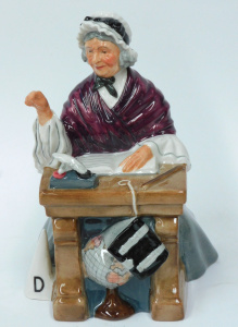 Lot 211 - Royal Doulton character figure - School Marm HN 2223 Designed by Peggy