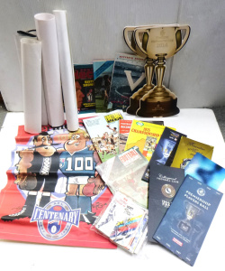 Box Sporting Ephemera inc, Football Fixtures, Weg & other Posters, 1960s - 7