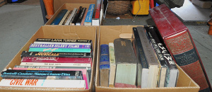 Lot 25 - Large lot of 3 boxes of books, mostly artfilmmusicals reference