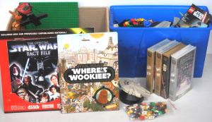 Lot 54 - Box lot inc collection of Lego, some Star Wars inc unopened First Order