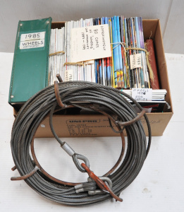 Lot 56 - Large collection of approx 80 copies of Wheels magazine 1985-89 (inc 19