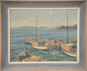 Lot 129 - William Henry (Will) Eager (1909 - ) Framed Colour Screenprint (Serigr