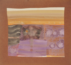 Lot 130 - William (Bill) Ferguson (1932 - ) Unframed Watercolour - Ancestral Fig