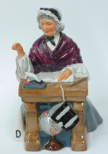 Lot 207 - Royal Doulton character figure - School Marm HN 2223 Designed by Peggy