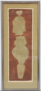 Otto Neumann (1895 - 1975) Framed Colour Linocut - Abstract Study - Signed &