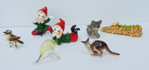 Lot 31 - Group of earlymid century porcelain Australian animals, inc Hebb koala,