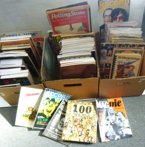 Lot 42 - 3 x Boxes books & catalogues incl Auction Art, Antiques catalogues