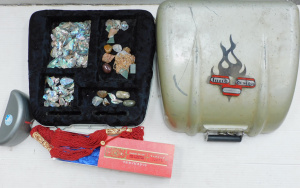 Lot 64 - Mixed lot inc Prada sunglasses in case (missing nose pad), large quanti