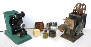 Lot 101 - 2 x Vintage Magic Lantern Projectors with films