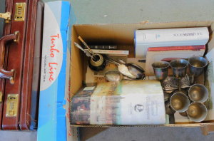 Lot 20 - Box plus inc Turbo Line Boxed Twin Hotplate, Briefcase, HC The complete