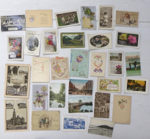 Lot 34 - Group lot - Vintage Ephemera - Old Australian & NZ Postcards, part