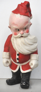 Lot 103 - Vintage c1950s Plasterware Santa figure - X Myer City Department Store