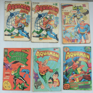Lot 133 - Small lot - Vintage Australian Superhero Comic Books - Superman &