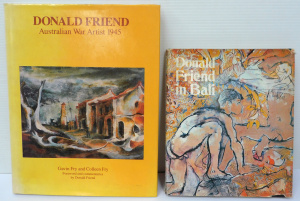 Lot 142 - 2 x Australian Art Reference Books about Donald Friend Donald Friend i