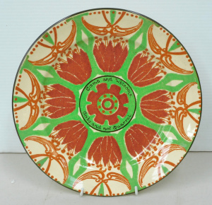 Lot 189 - Royal Doulton Series ware rack plate - Old English Proverbs (D3546)