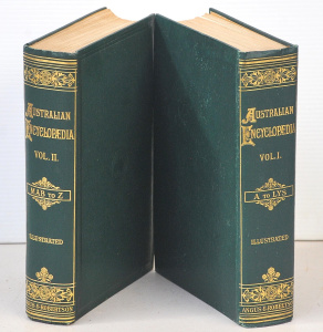 Lot 200 - Set of 1926 Australian Encyclopedias incl Volumes 1 A to LYS & Vol