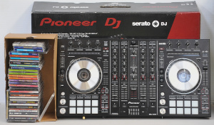 Group lot inc Boxed Pioneer DDJ-SX2 4 chanel DJ Controller & Group CDS - Inx