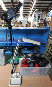 Group lot of Mixed Items incl Musical Instument Stands, Assorted Speakers, Mixed